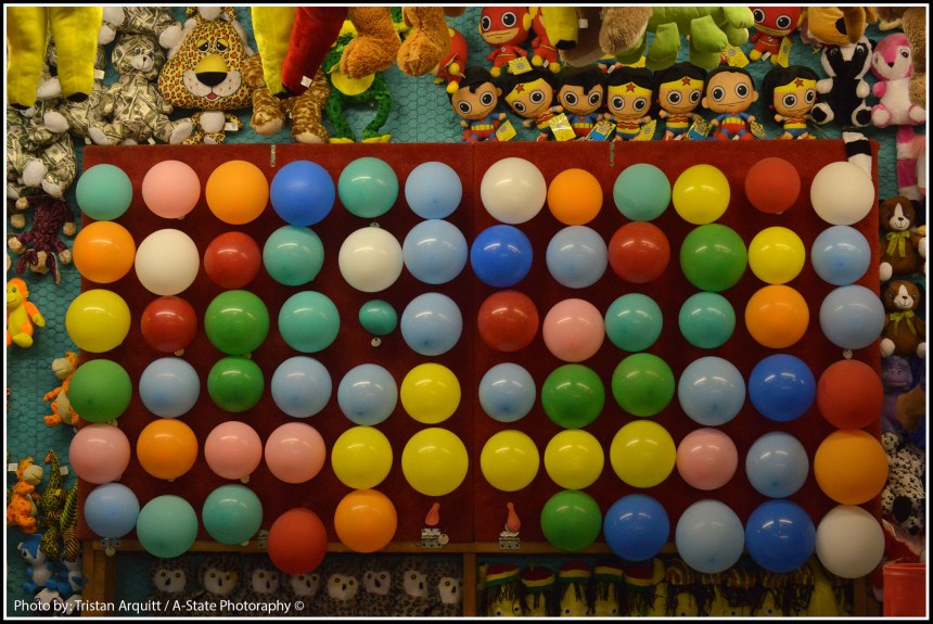 Balloon targets and prizes