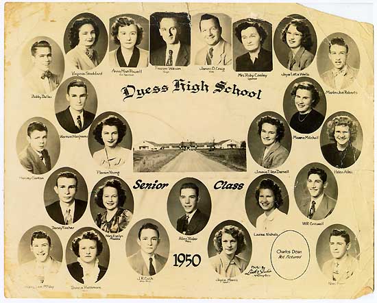 Dyess High School Senior Class of 1950